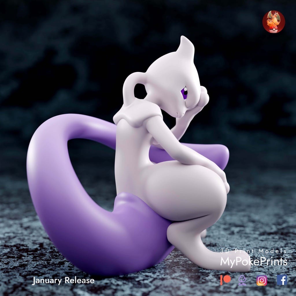 P站图纸印象馆 口袋妖怪 梦幻和超梦 口袋妖怪 梦幻和超梦