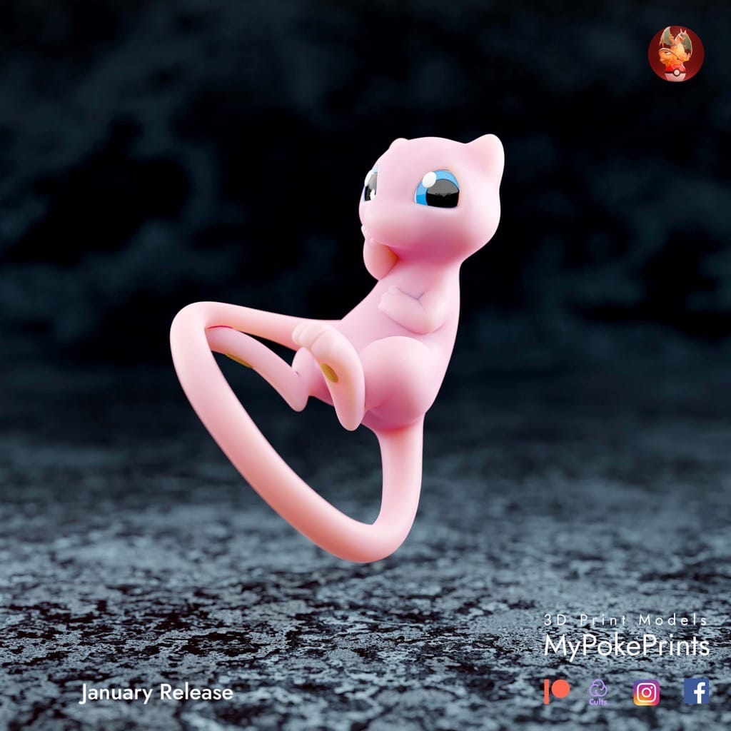 P站图纸印象馆 口袋妖怪 梦幻和超梦 口袋妖怪 梦幻和超梦