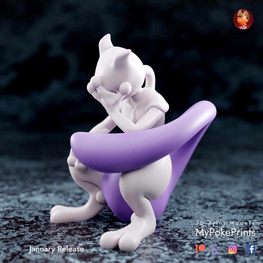 P站图纸印象馆 口袋妖怪 梦幻和超梦 口袋妖怪 梦幻和超梦