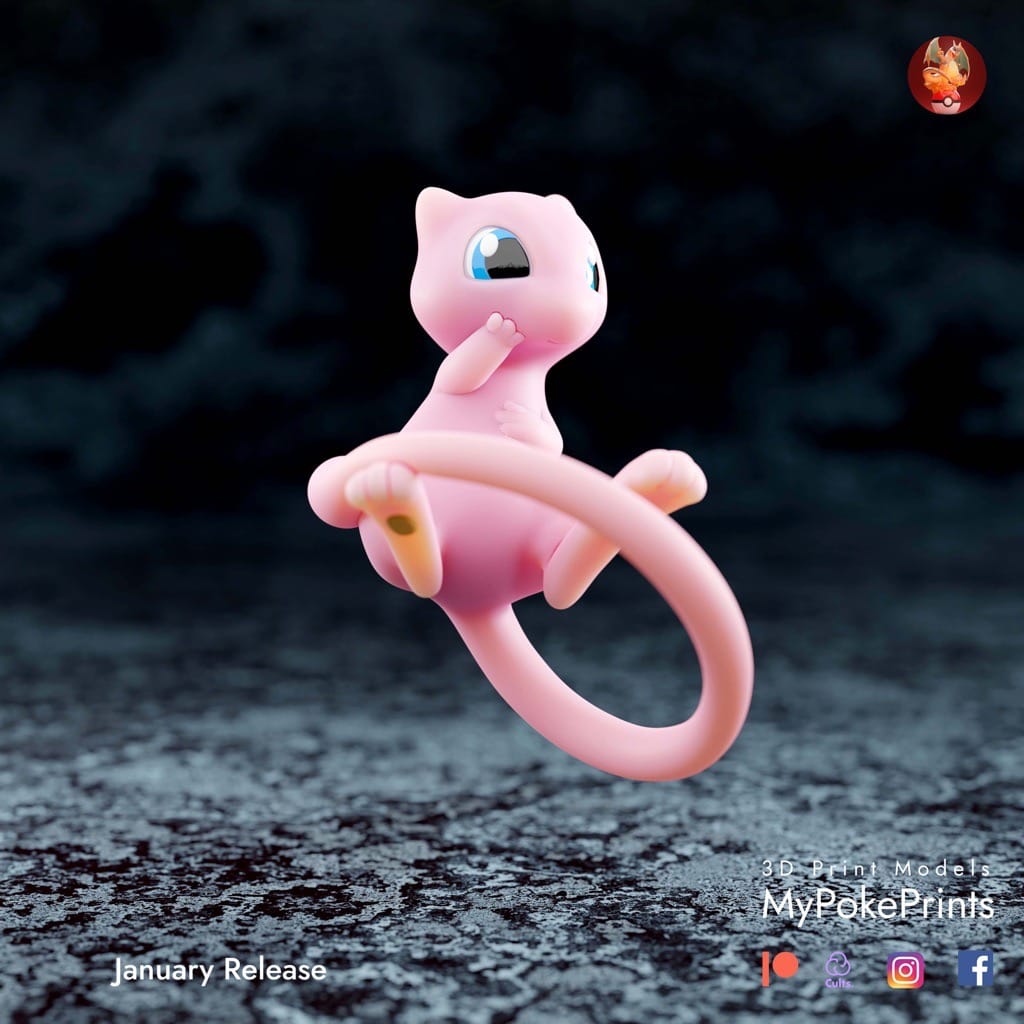 P站图纸印象馆 口袋妖怪 梦幻和超梦 口袋妖怪 梦幻和超梦