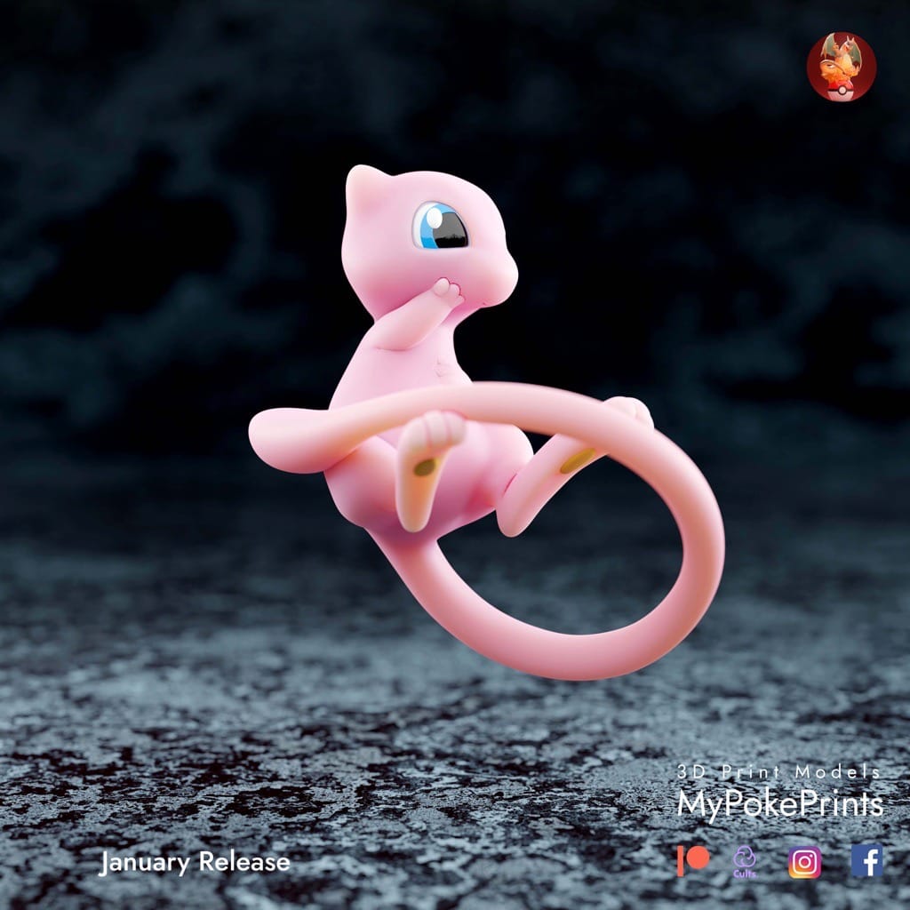 P站图纸印象馆 口袋妖怪 梦幻和超梦 口袋妖怪 梦幻和超梦