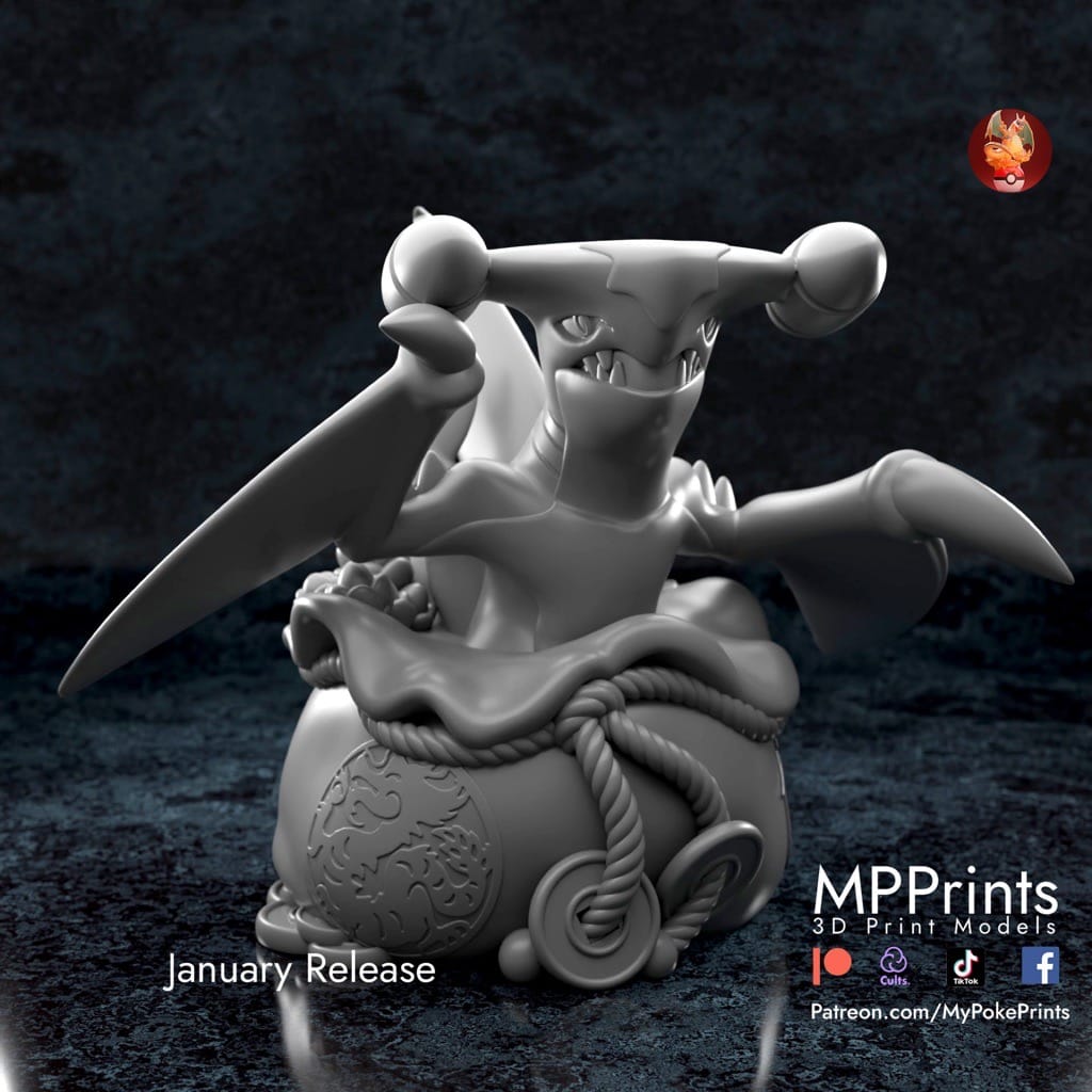 P站图纸印象馆 口袋妖怪 烈咬陸鯊 口袋妖怪 烈咬陸鯊