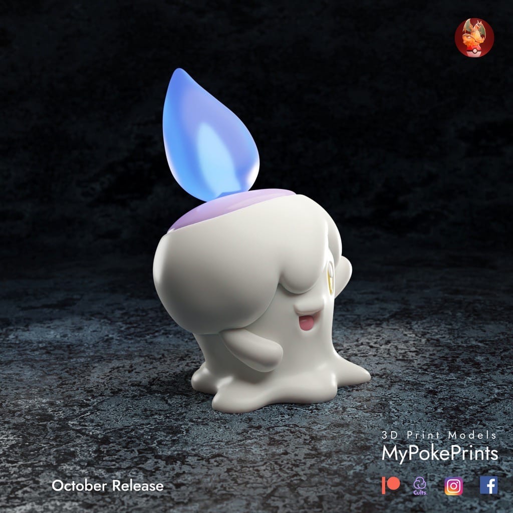 P站图纸印象馆 口袋妖怪 Bellibolt和Litwick 口袋妖怪 Bellibolt和Litwick