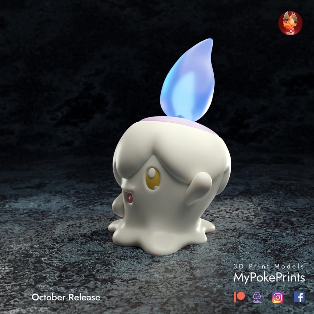 P站图纸印象馆 口袋妖怪 Bellibolt和Litwick 口袋妖怪 Bellibolt和Litwick