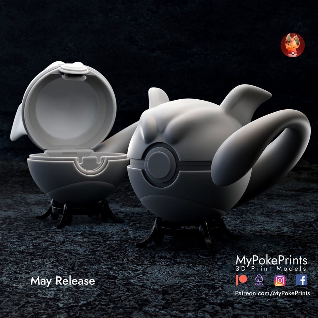 P站图纸印象馆 口袋妖怪 超梦精灵球 口袋妖怪 超梦精灵球