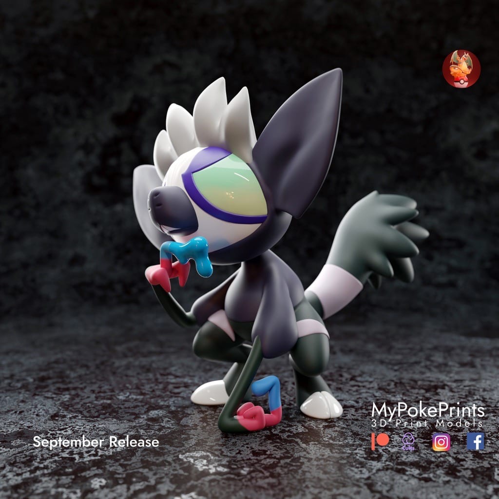 P站图纸印象馆 口袋妖怪 花舞鸟 口袋妖怪 花舞鸟