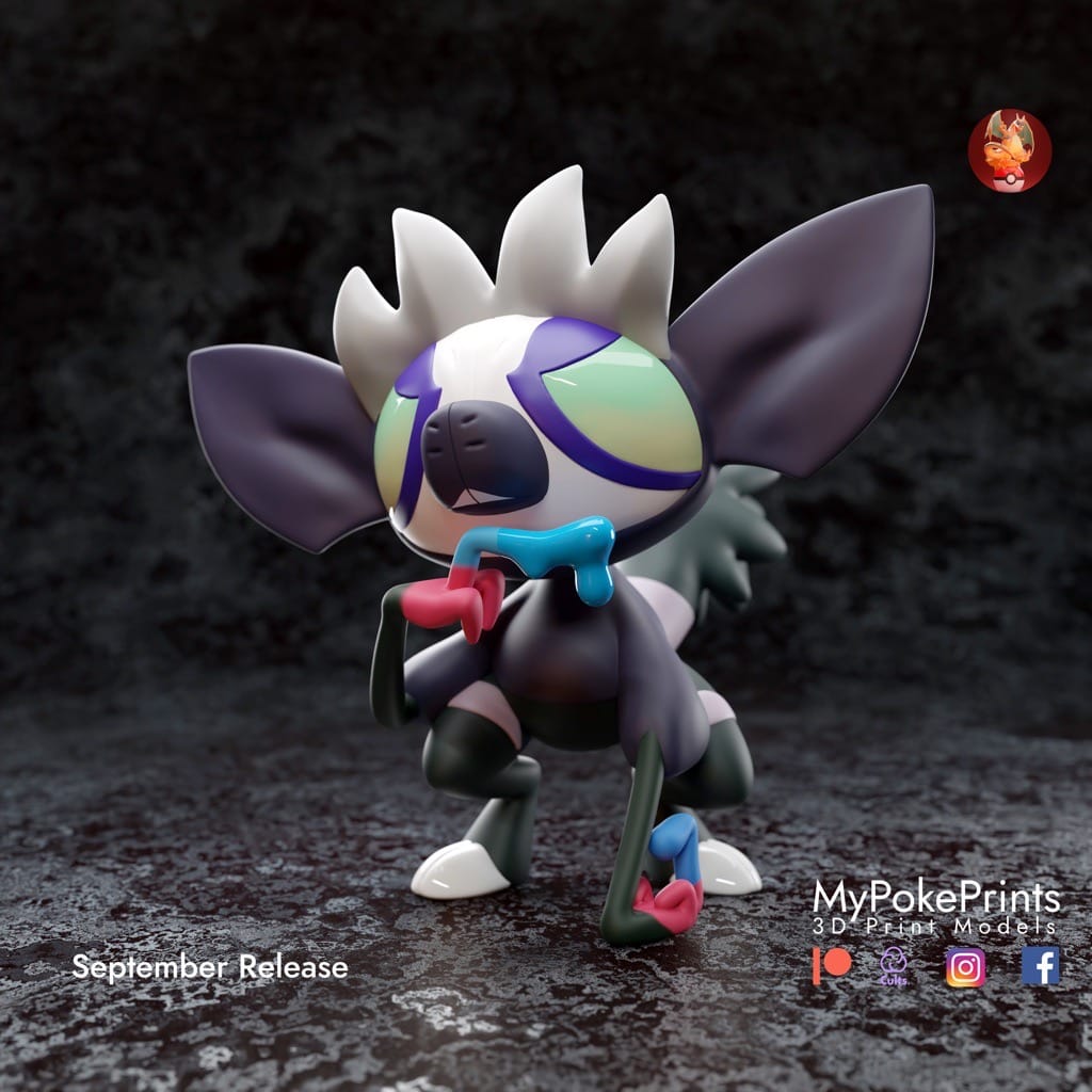 P站图纸印象馆 口袋妖怪 花舞鸟 口袋妖怪 花舞鸟