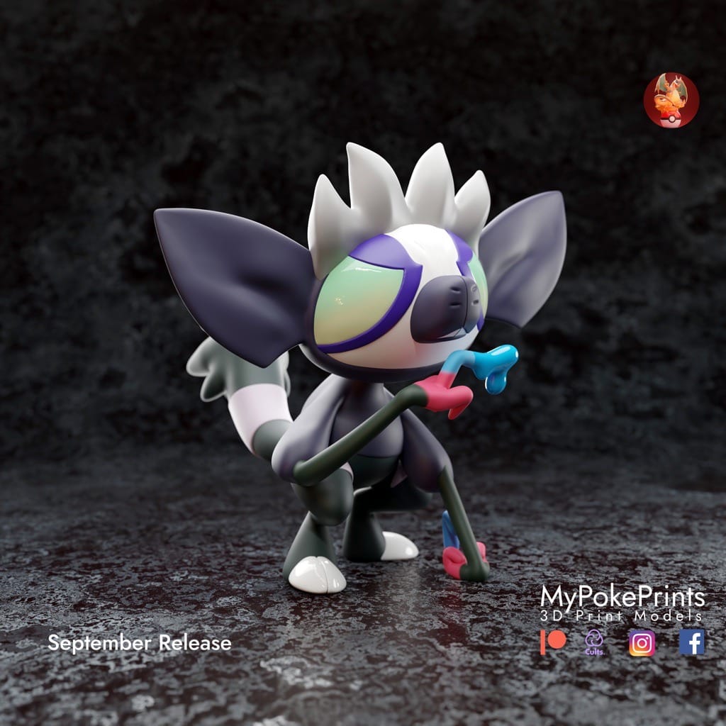 P站图纸印象馆 口袋妖怪 花舞鸟 口袋妖怪 花舞鸟