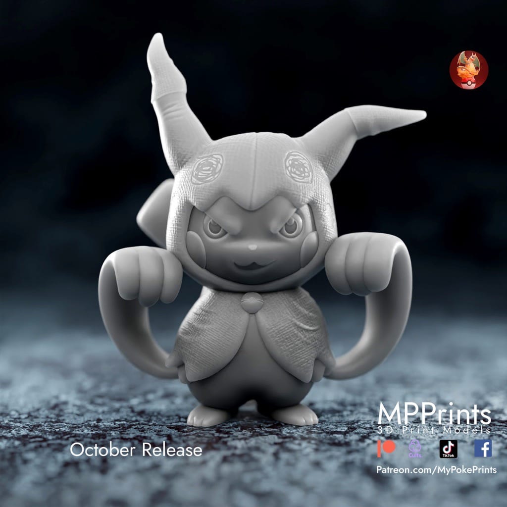 P站图纸印象馆 口袋妖怪 谜拟丘 口袋妖怪 谜拟丘