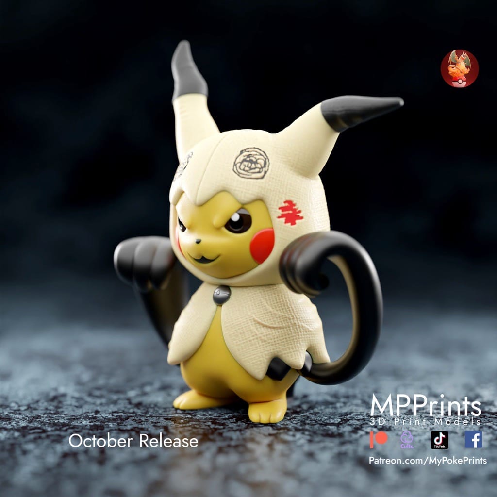 P站图纸印象馆 口袋妖怪 谜拟丘 口袋妖怪 谜拟丘