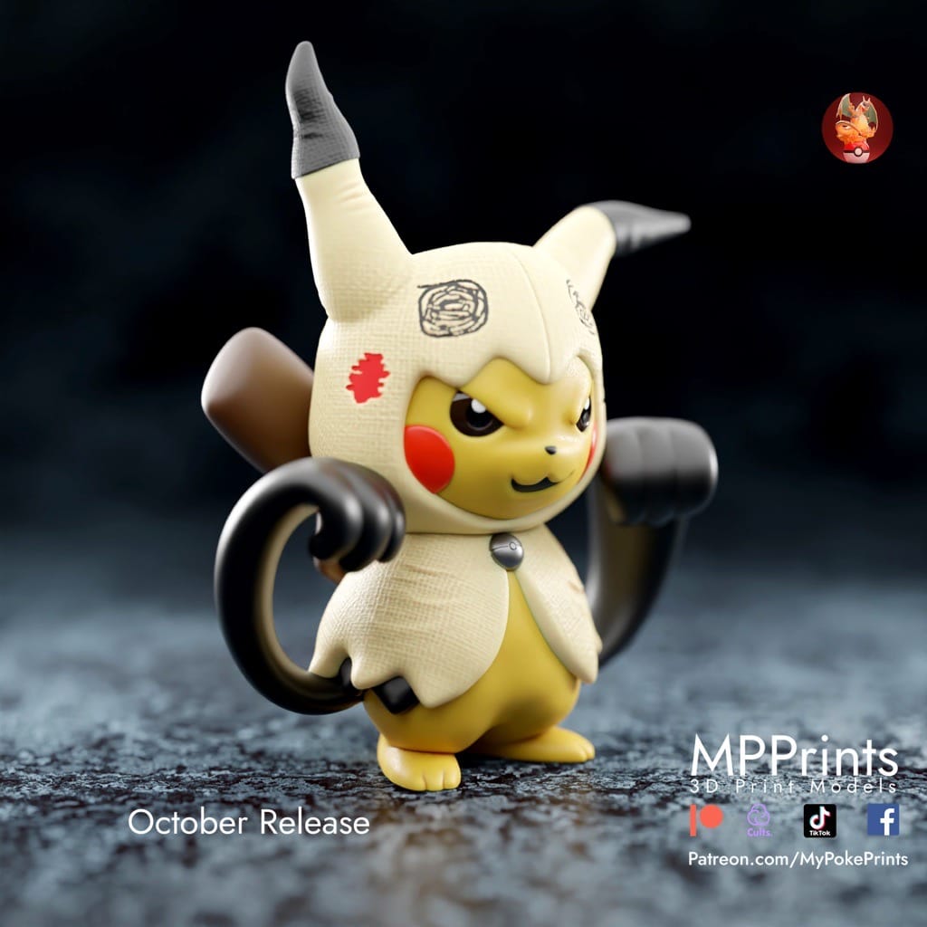 P站图纸印象馆 口袋妖怪 谜拟丘 口袋妖怪 谜拟丘