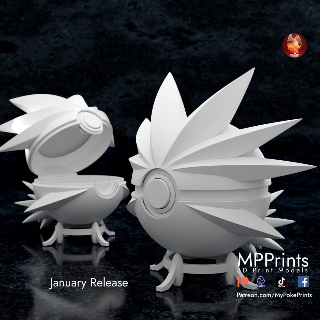 P站图纸印象馆 口袋妖怪 闪电鸟 口袋妖怪 闪电鸟