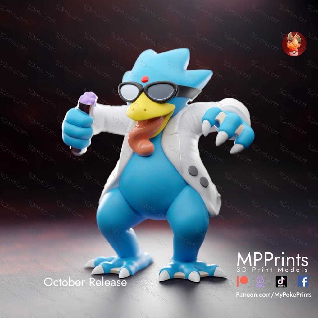 口袋妖怪 南瓜伊布和可达鸭