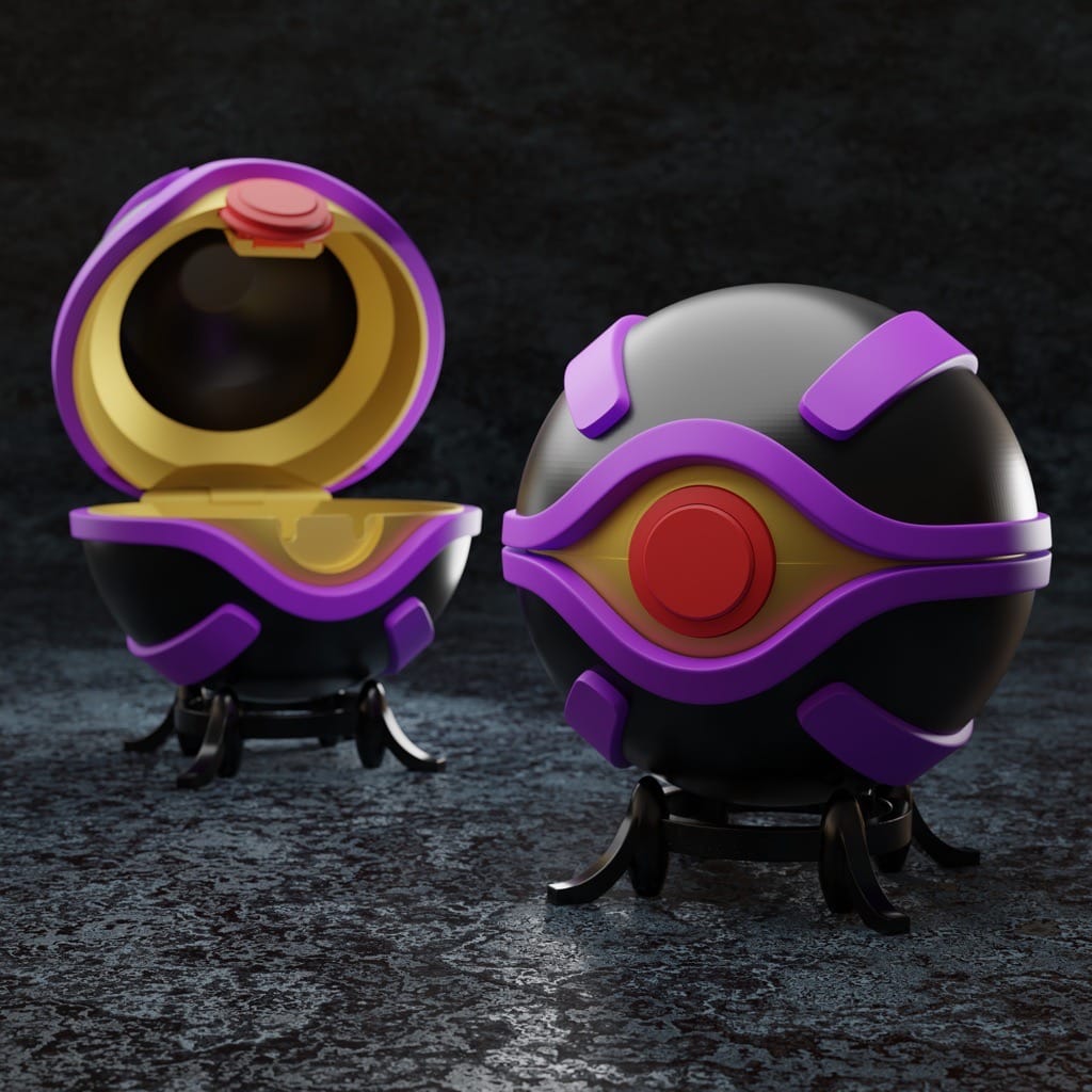 P站图纸印象馆 口袋妖怪 3款精灵球 口袋妖怪 3款精灵球