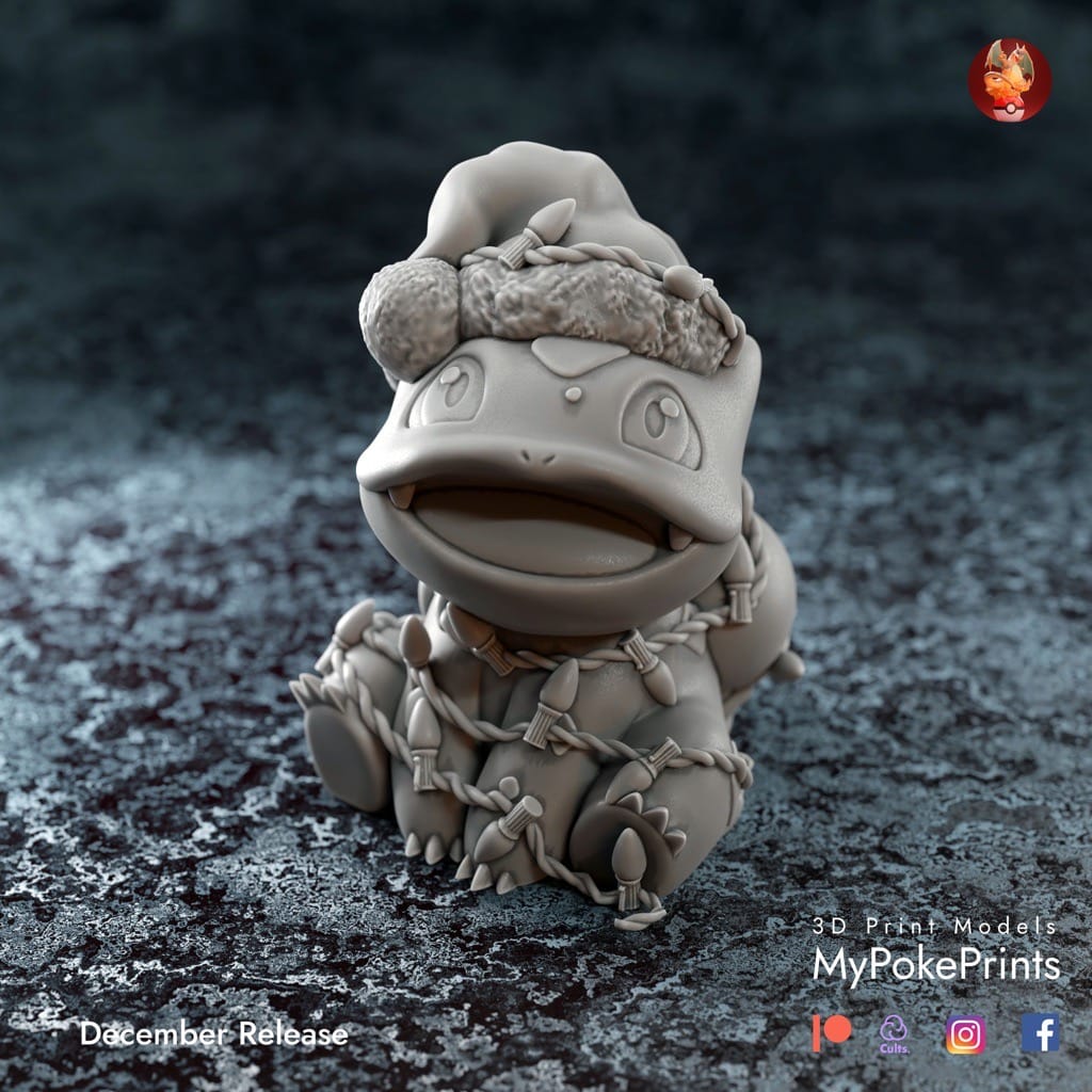 P站图纸印象馆 口袋妖怪 圣诞版电电虫 口袋妖怪 圣诞版电电虫