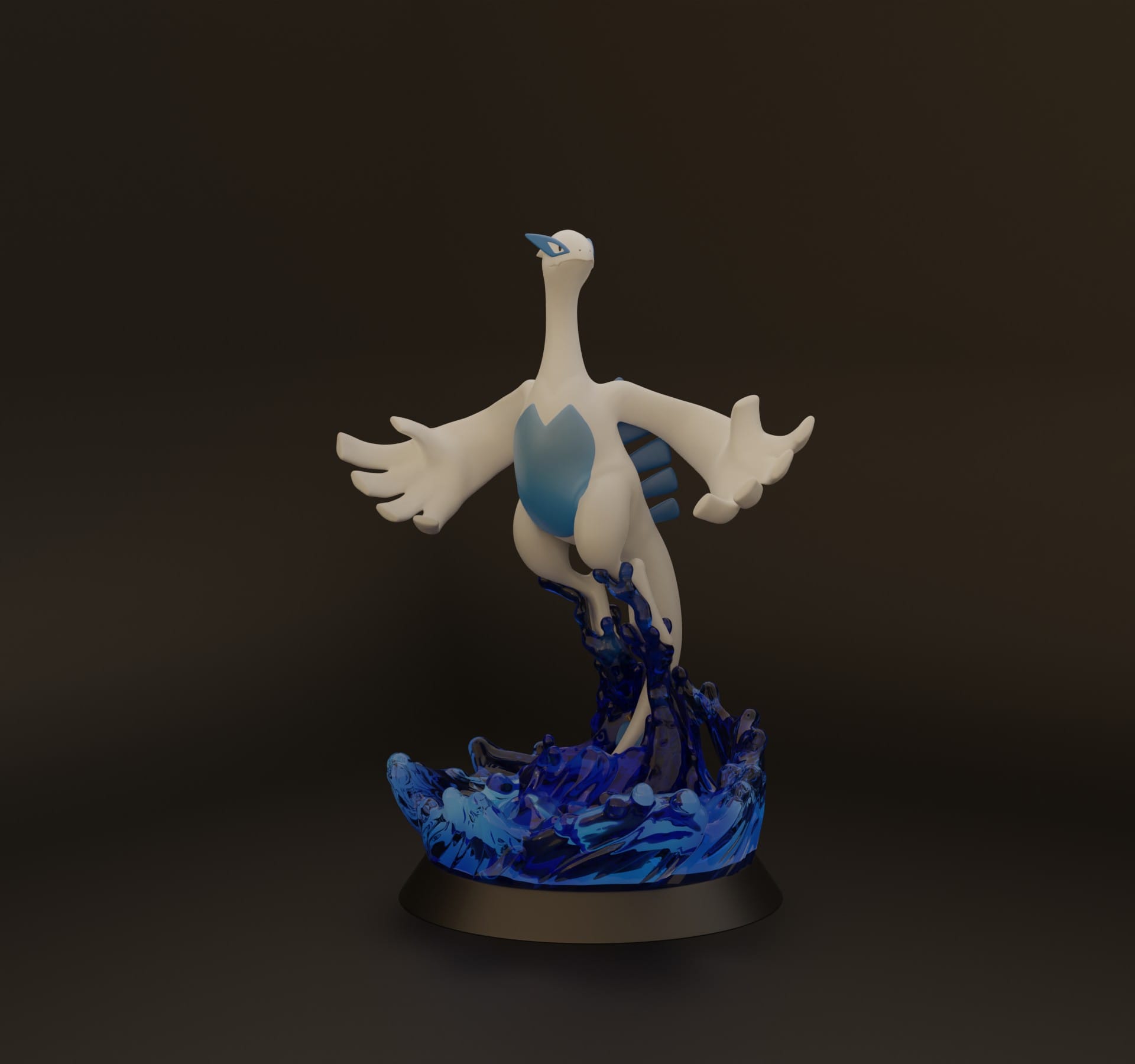 P站图纸印象馆 口袋妖怪 洛奇亚 口袋妖怪 洛奇亚