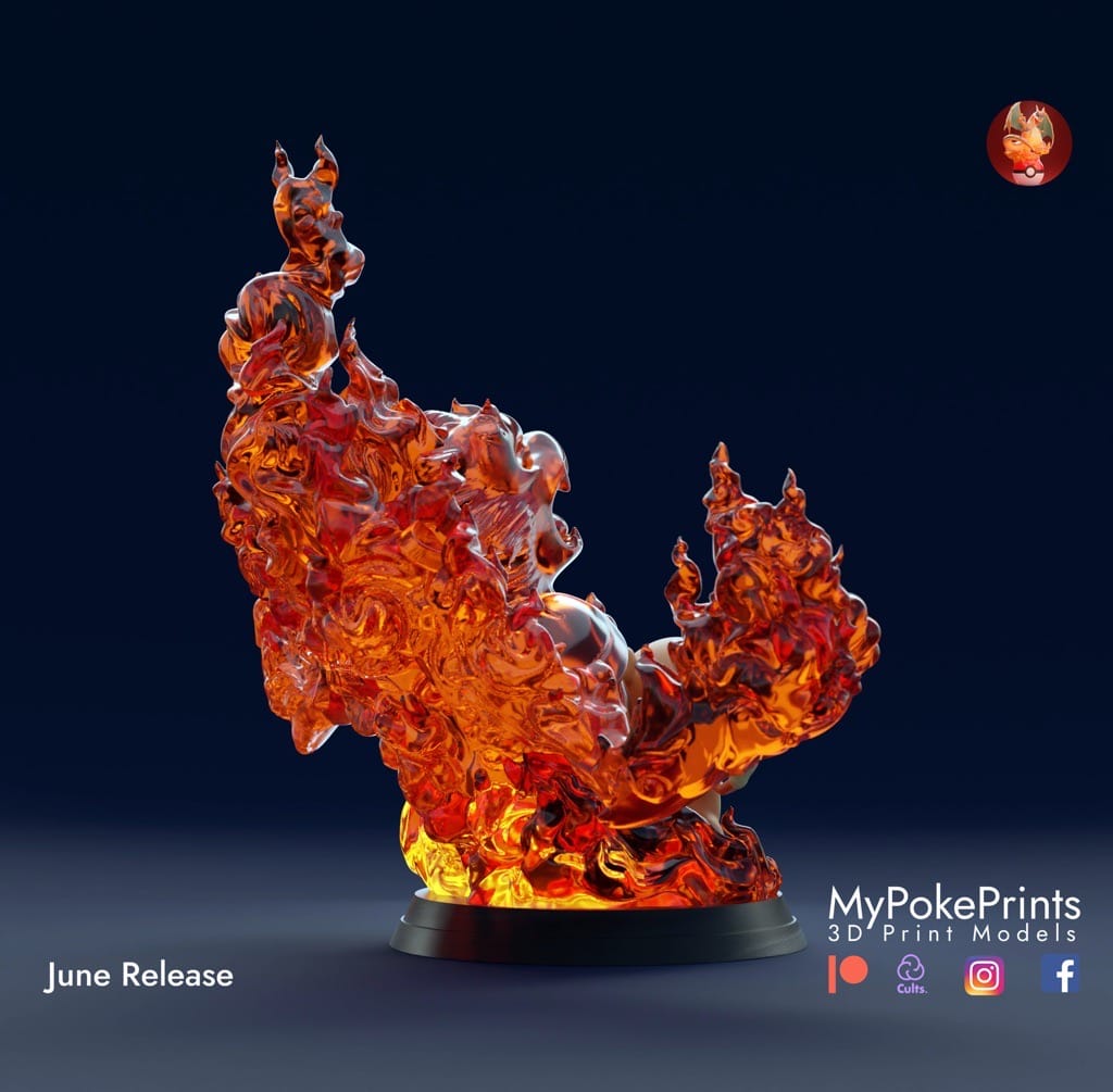 P站图纸印象馆 口袋妖怪 火焰猴进化版 口袋妖怪 火焰猴进化版