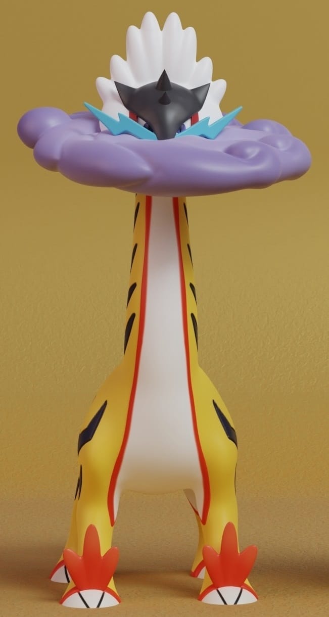 P站图纸印象馆 口袋妖怪 猛雷鼓 口袋妖怪 猛雷鼓