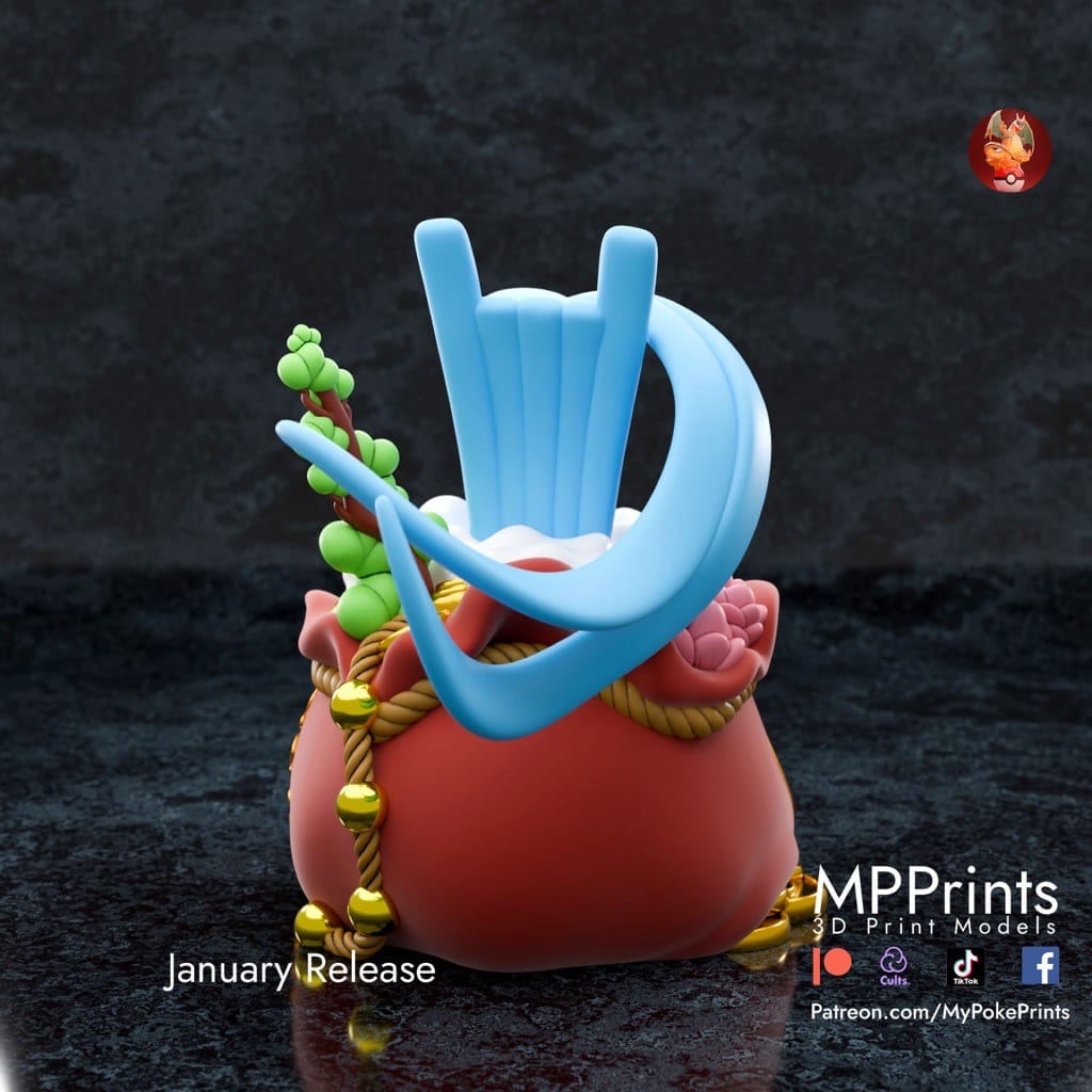 P站图纸印象馆 口袋妖怪 七夕青鸟 口袋妖怪 七夕青鸟