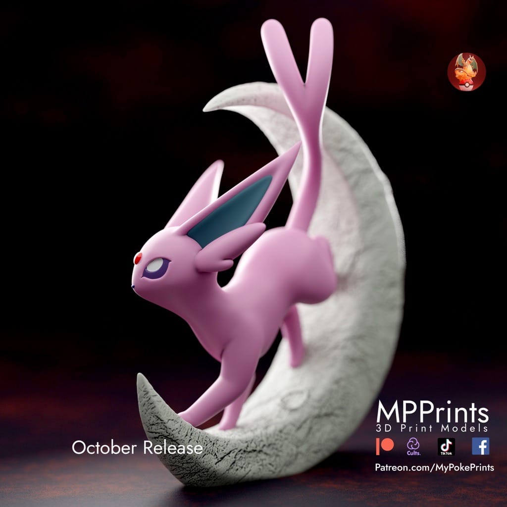 P站图纸印象馆 口袋妖怪 月亮伊布 口袋妖怪 月亮伊布