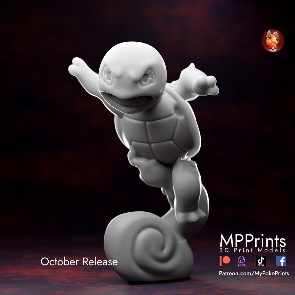 P站图纸印象馆 口袋妖怪 幽灵杰尼龟 口袋妖怪 幽灵杰尼龟