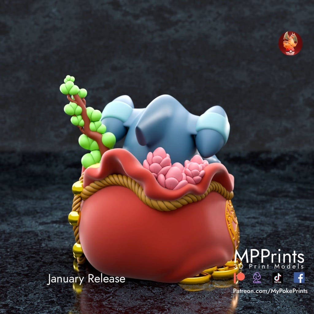 P站图纸印象馆 口袋妖怪 圆陆鲨 口袋妖怪 圆陆鲨