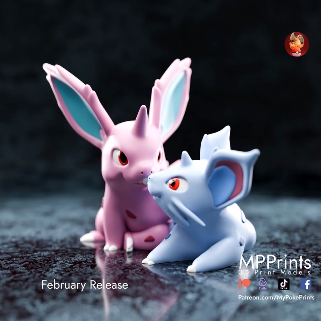 P站图纸印象馆 口袋妖怪 尼多朗 口袋妖怪 尼多朗