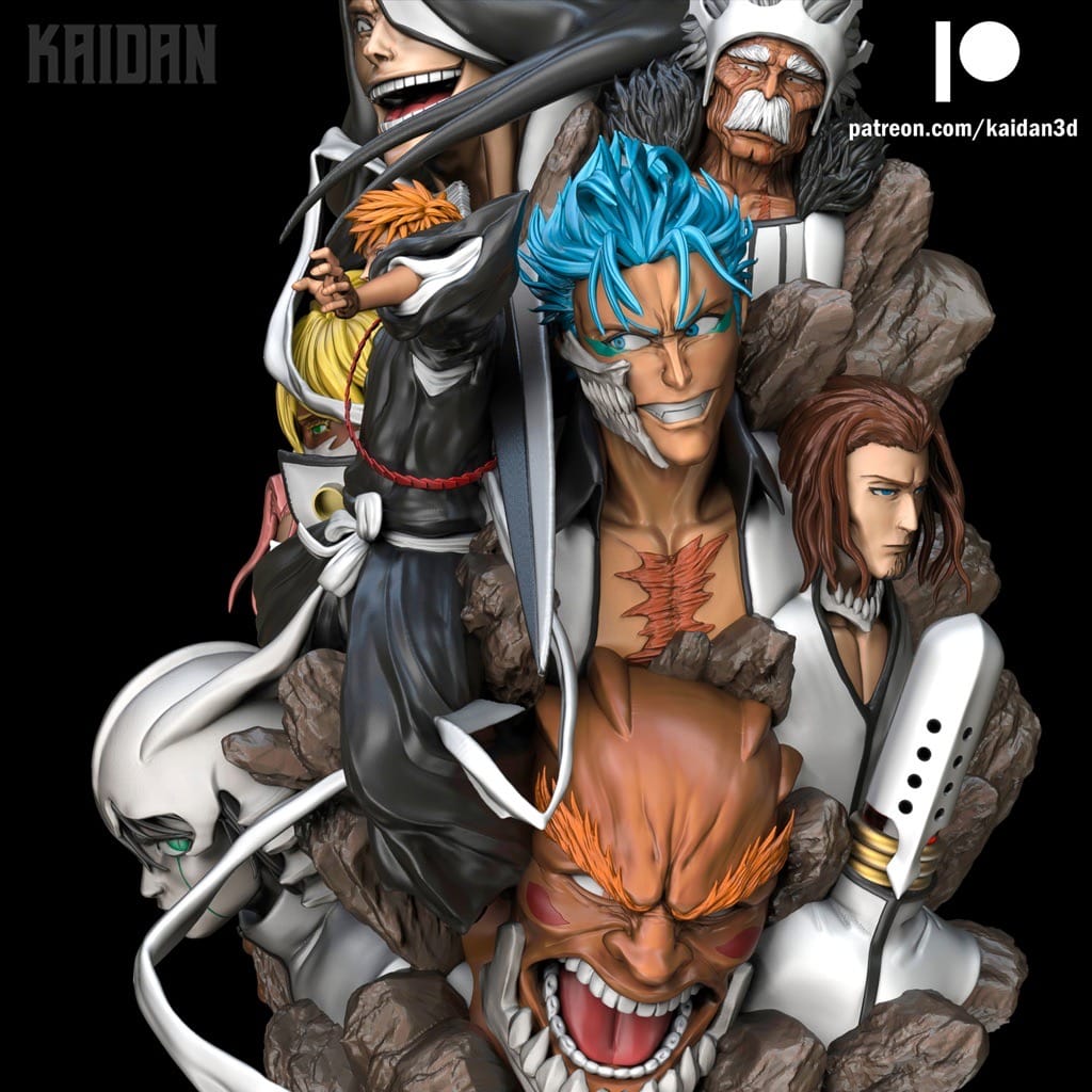 P站图纸印象馆 Kaidan 死神Ichigo对Espada Kaidan 死神Ichigo对Espada