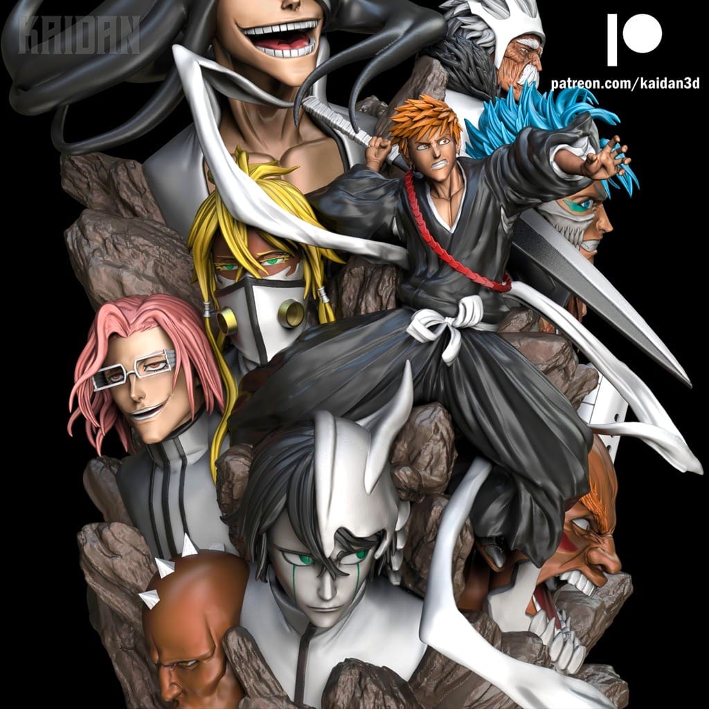 P站图纸印象馆 Kaidan 死神Ichigo对Espada Kaidan 死神Ichigo对Espada