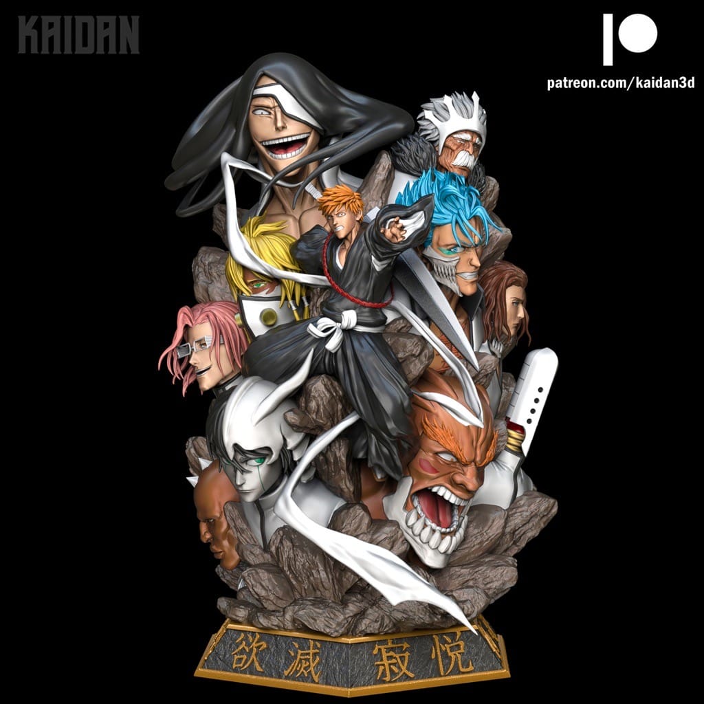 P站图纸印象馆 Kaidan 死神Ichigo对Espada Kaidan 死神Ichigo对Espada