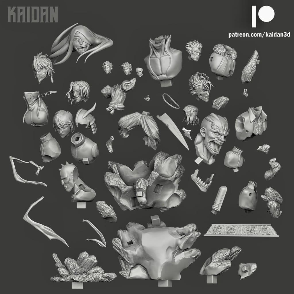 P站图纸印象馆 Kaidan 死神Ichigo对Espada Kaidan 死神Ichigo对Espada