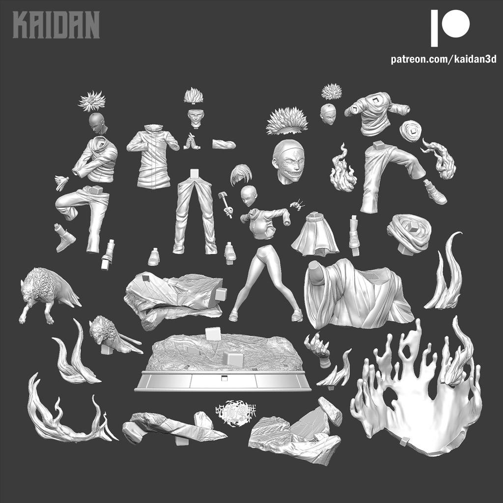 P站图纸印象馆 Kaidan 咒术回战人物 Kaidan 咒术回战人物