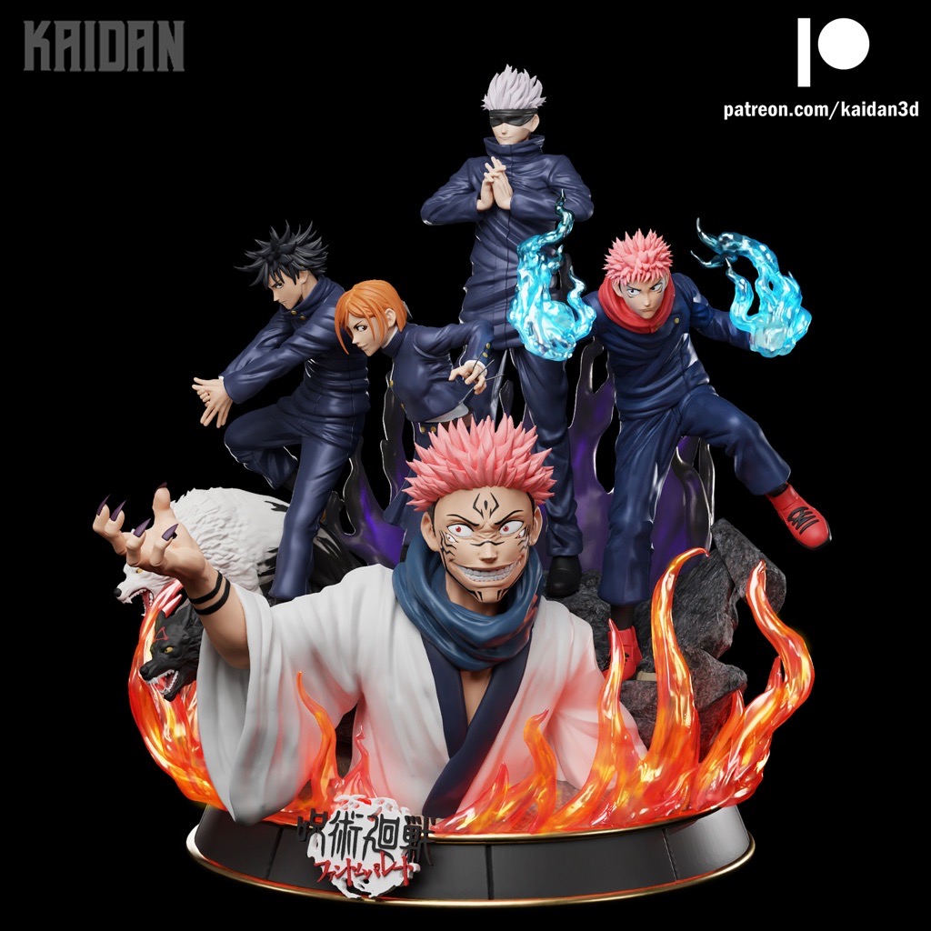 P站图纸印象馆 Kaidan 咒术回战人物 Kaidan 咒术回战人物