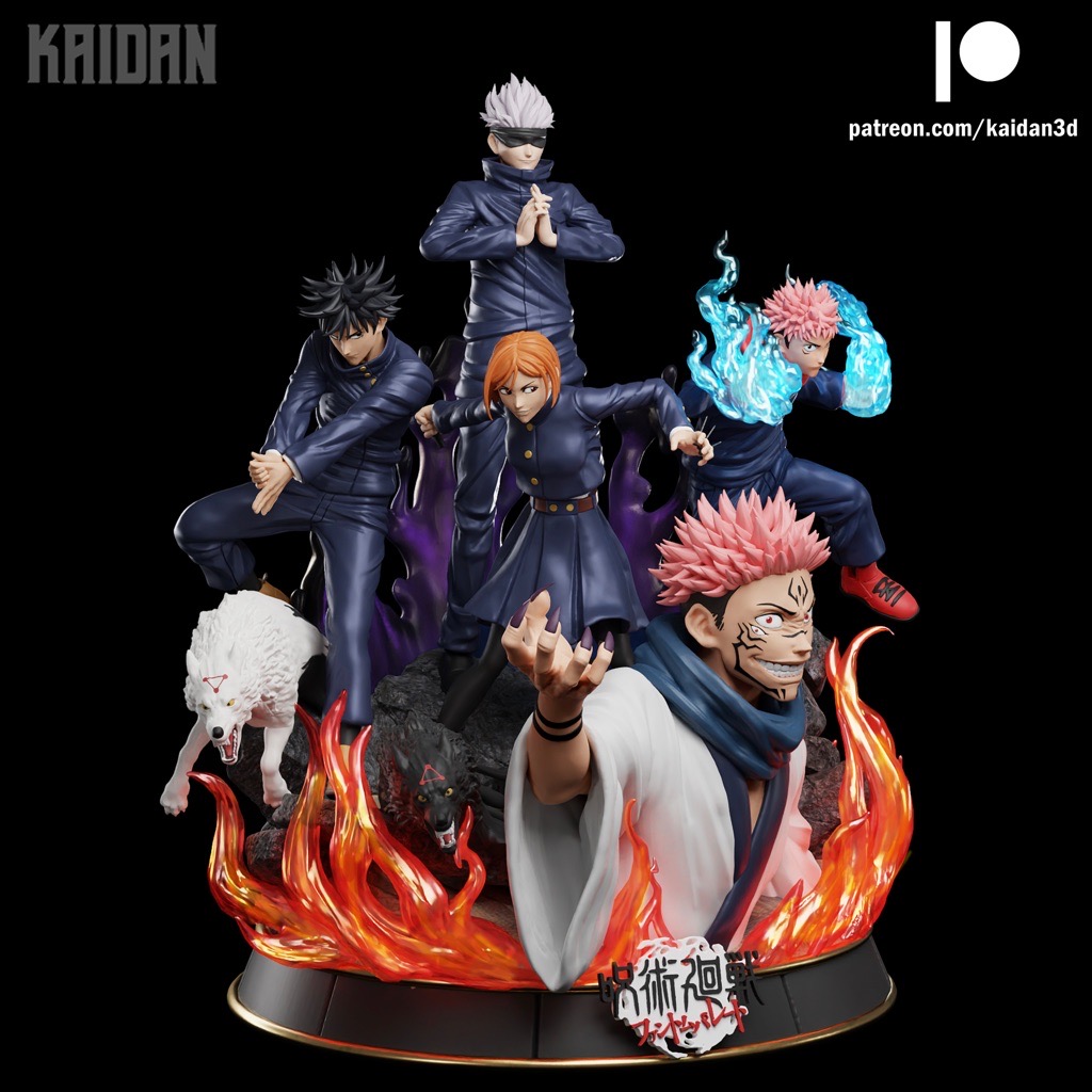 P站图纸印象馆 Kaidan 咒术回战人物 Kaidan 咒术回战人物