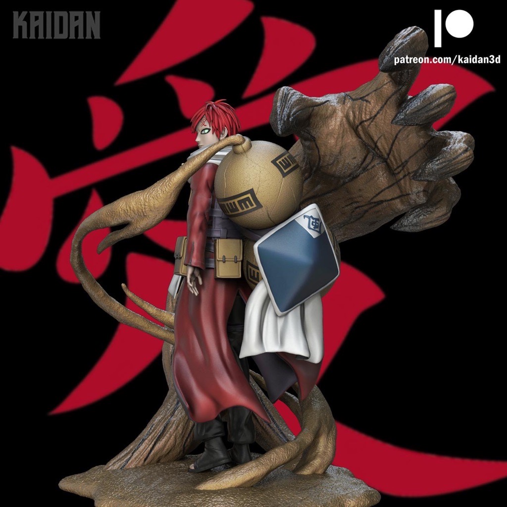 P站图纸印象馆 Kaidan 火影忍者我爱罗 Kaidan 火影忍者我爱罗