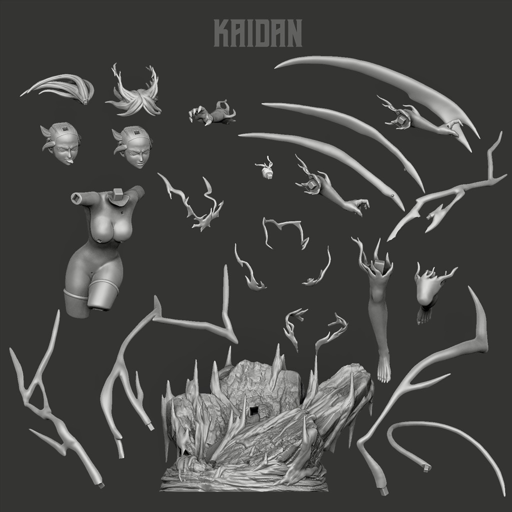 P站图纸印象馆 Kaidan 死神四枫院夜一 Kaidan 死神四枫院夜一