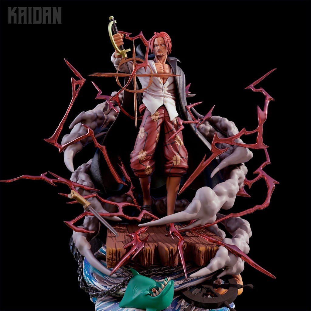 P站图纸印象馆 Kaidan 海贼王红发海贼团船长香克斯 Kaidan 海贼王红发海贼团船长香克斯