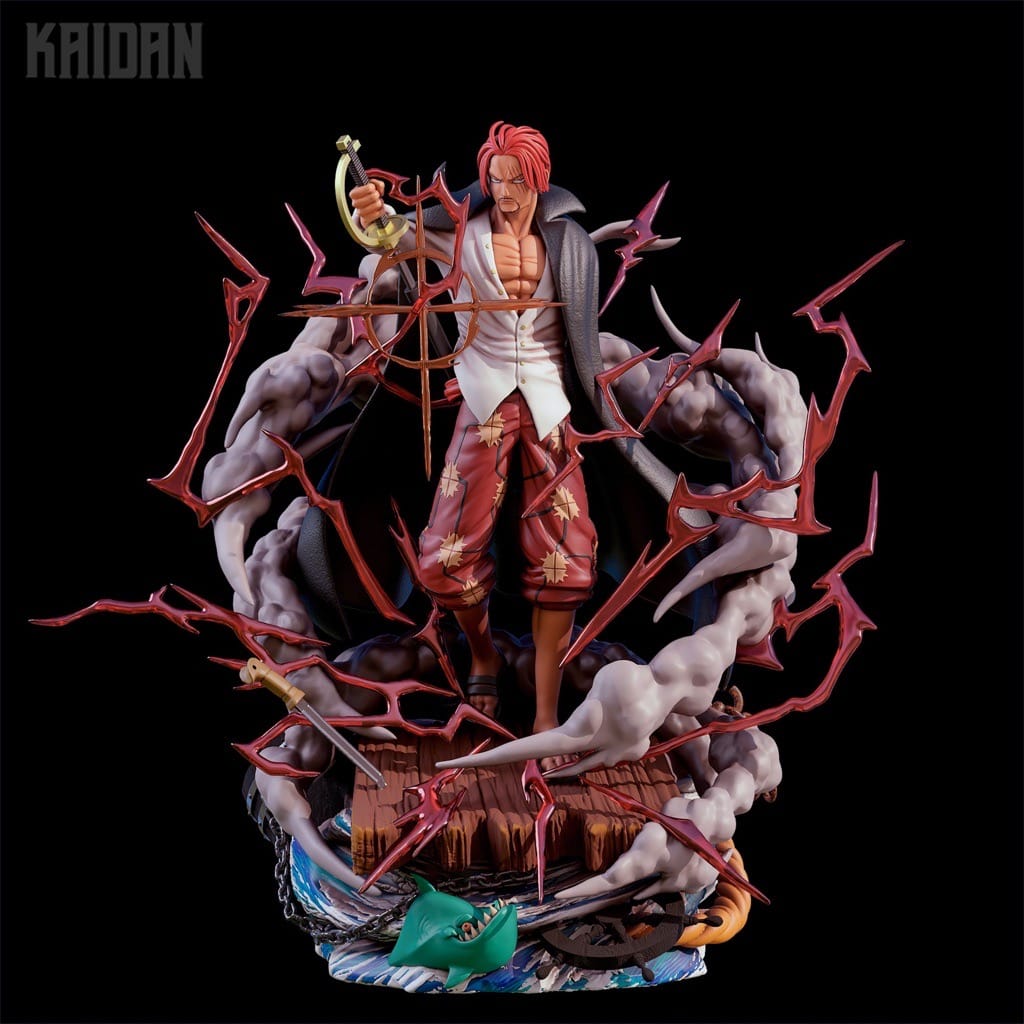 P站图纸印象馆 Kaidan 海贼王红发海贼团船长香克斯 Kaidan 海贼王红发海贼团船长香克斯