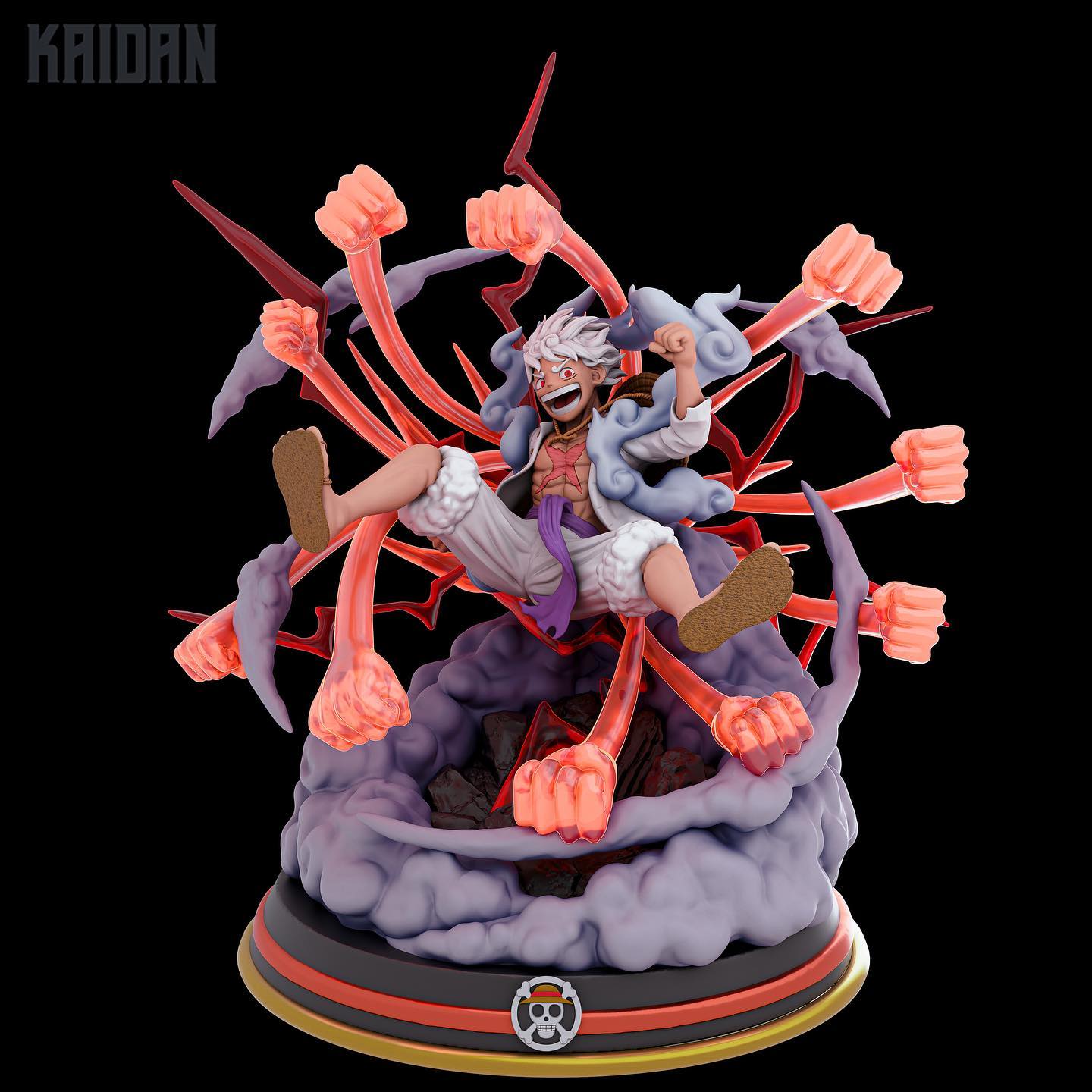 P站图纸印象馆 Kaidan 海贼王五档战斗路飞 Kaidan 海贼王五档战斗路飞