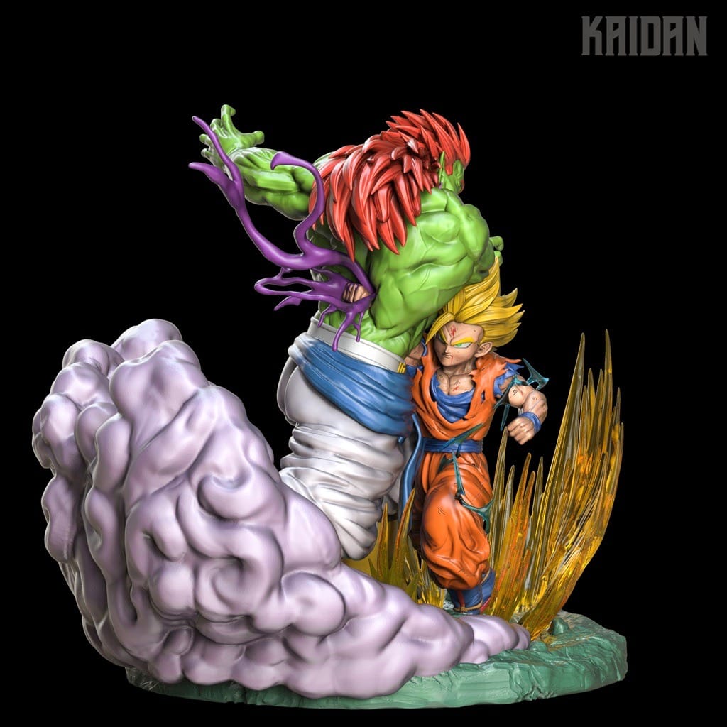 P站图纸印象馆 Kaidan 龙珠Z 孙悟饭Vs波杰克 Kaidan 龙珠Z 孙悟饭Vs波杰克