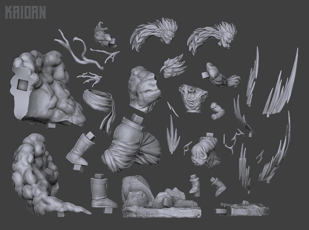 P站图纸印象馆 Kaidan 龙珠Z 孙悟饭Vs波杰克 Kaidan 龙珠Z 孙悟饭Vs波杰克