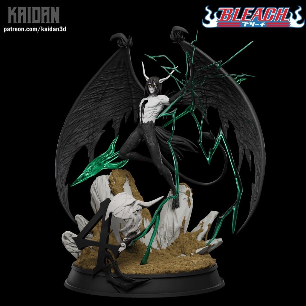 P站图纸印象馆 Kaidan 死神 黑崎一护vs乌鲁基奥拉·希法 Kaidan 死神 黑崎一护vs乌鲁基奥拉·希法