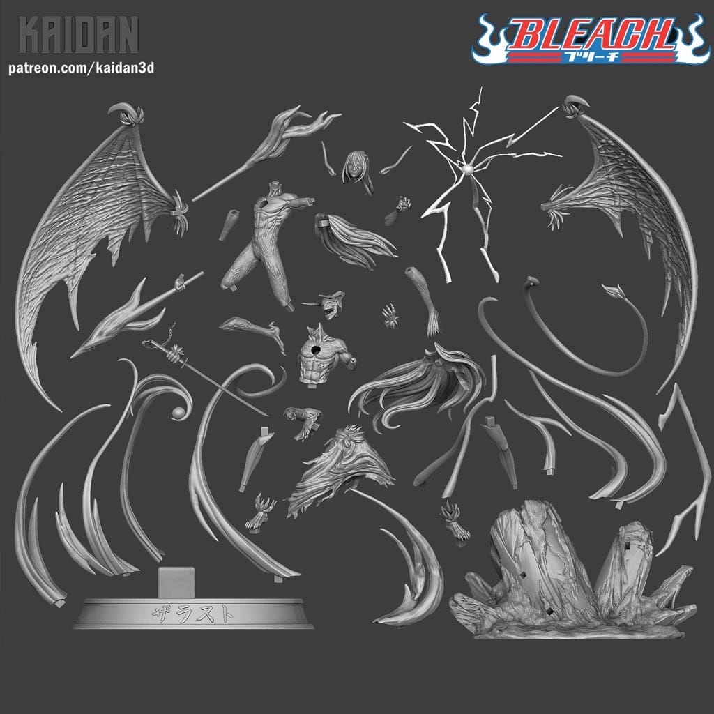 P站图纸印象馆 Kaidan 死神 黑崎一护vs乌鲁基奥拉·希法 Kaidan 死神 黑崎一护vs乌鲁基奥拉·希法