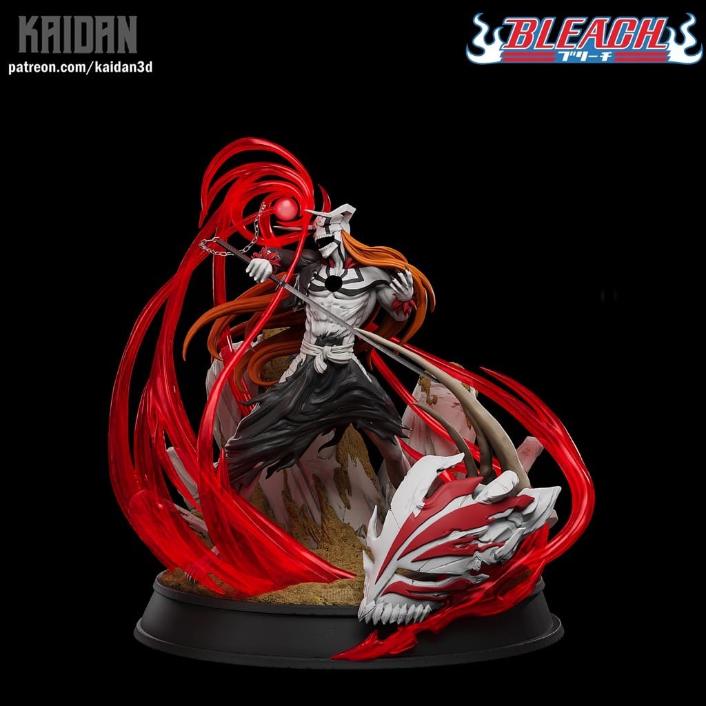 P站图纸印象馆 Kaidan 死神 黑崎一护vs乌鲁基奥拉·希法 Kaidan 死神 黑崎一护vs乌鲁基奥拉·希法