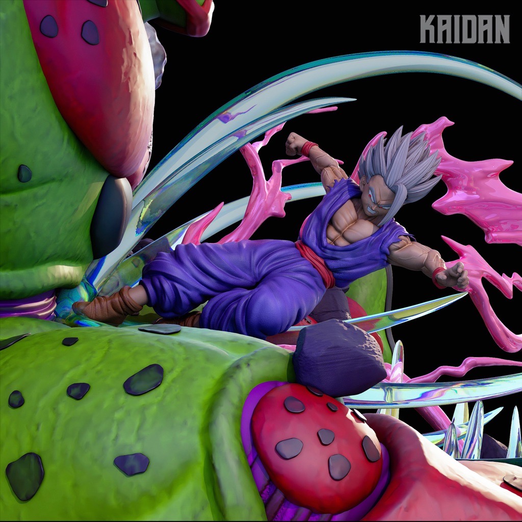 P站图纸印象馆 Kaidan 龙珠超级沙鲁V孙悟饭 Kaidan 龙珠超级沙鲁V孙悟饭