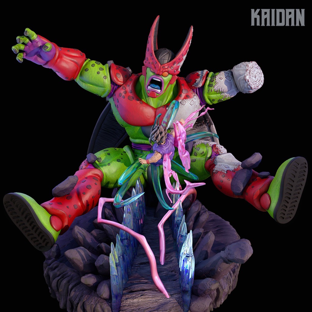 P站图纸印象馆 Kaidan 龙珠超级沙鲁V孙悟饭 Kaidan 龙珠超级沙鲁V孙悟饭