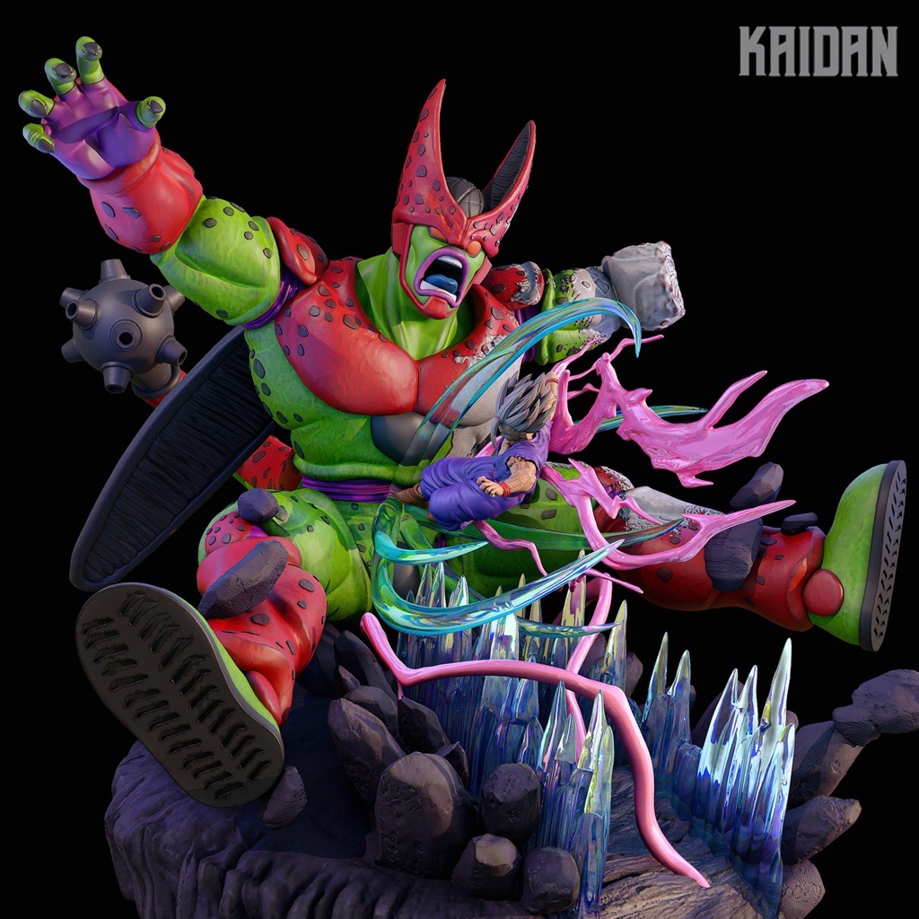 P站图纸印象馆 Kaidan 龙珠超级沙鲁V孙悟饭 Kaidan 龙珠超级沙鲁V孙悟饭