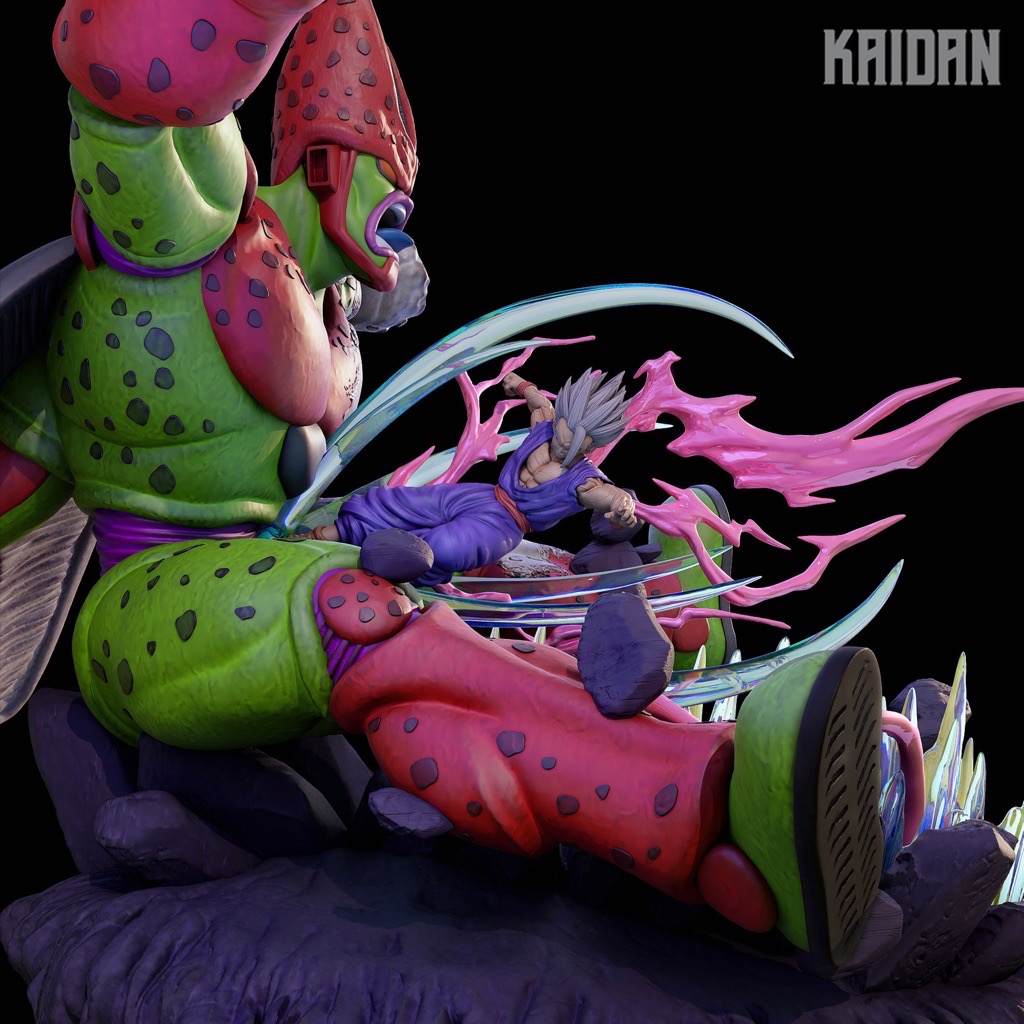 P站图纸印象馆 Kaidan 龙珠超级沙鲁V孙悟饭 Kaidan 龙珠超级沙鲁V孙悟饭