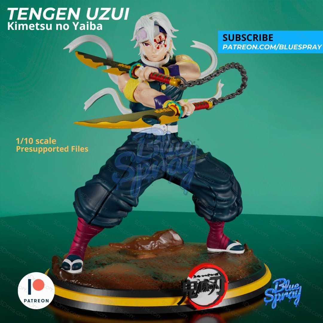 Blue Spray 鬼灭之刃 音柱·宇髓天元