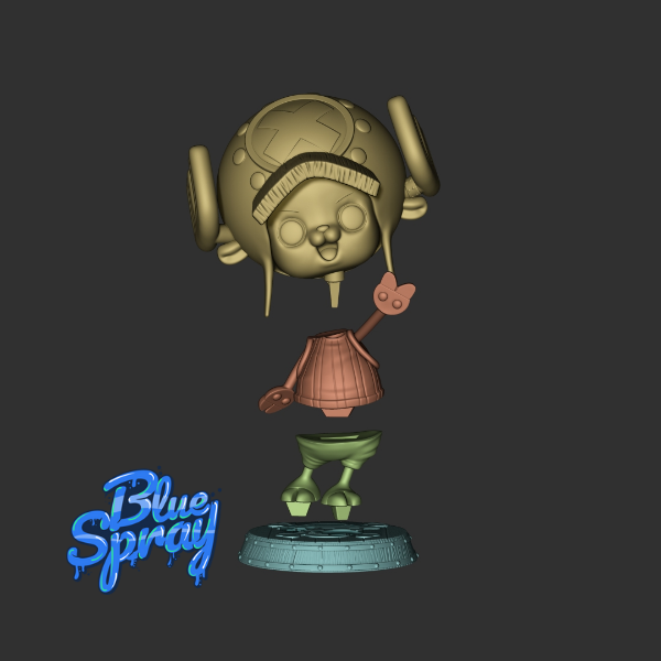 P站图纸印象馆 Blue Spray 海贼王 托尼·乔巴 Blue Spray 海贼王 托尼·乔巴